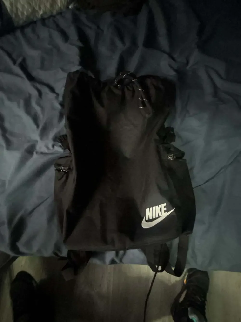 Nike Sportswear Heritage Drawstring Backpack (DV3049-010)